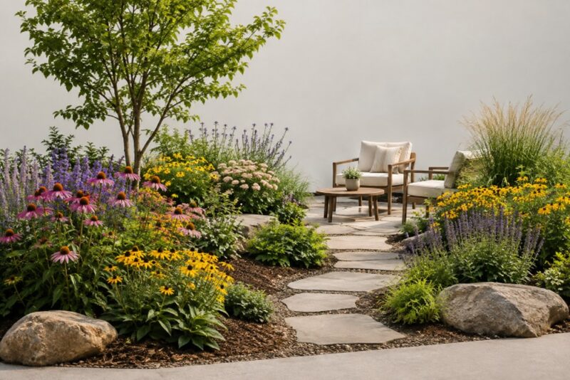 How to Create a Pollinator Friendly Yard That Still Works for Everyday Life