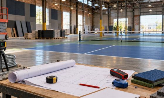 The Ultimate Blueprint for Building Indoor Pickleball Courts in Old Warehouses