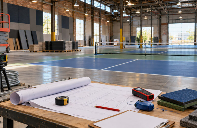 The Ultimate Blueprint for Building Indoor Pickleball Courts in Old Warehouses